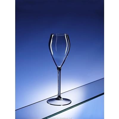 Branded Promotional PREMIUM UNBREAKABLE SMALL CHAMPAGNE GLASS Champagne Flute From Concept Incentives.