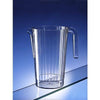 Branded Promotional SHORT TERM PLASTIC JUG Jug From Concept Incentives.