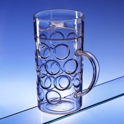 Branded Promotional TWO PINT BEER STEIN Beer Glass From Concept Incentives.