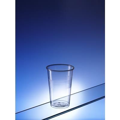 Branded Promotional RECYCLABLE HALF PINT TO RIM GLASS Beer Glass From Concept Incentives.