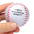 Branded Promotional STRESS BASEBALL Keyring From Concept Incentives.