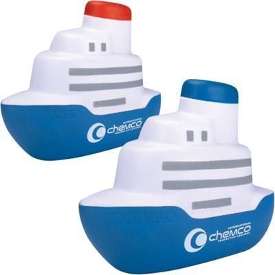 Branded Promotional STRESS PASSENGER SHIP Keyring From Concept Incentives.