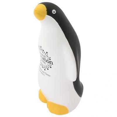 Branded Promotional STRESS PENGUIN Keyring From Concept Incentives.