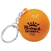 Branded Promotional STRESS ORANGE KEYRING Keyring From Concept Incentives.