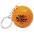 Branded Promotional STRESS ORANGE KEYRING Keyring From Concept Incentives.