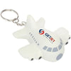 Branded Promotional STRESS AEROPLANE KEYRING Keyring From Concept Incentives.