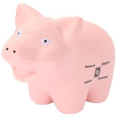 Branded Promotional STRESS PIG Keyring From Concept Incentives.