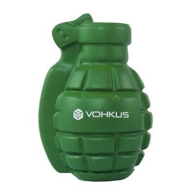 Branded Promotional STRESS GRENADE Keyring From Concept Incentives.