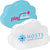 Branded Promotional STRESS CLOUD Keyring From Concept Incentives.