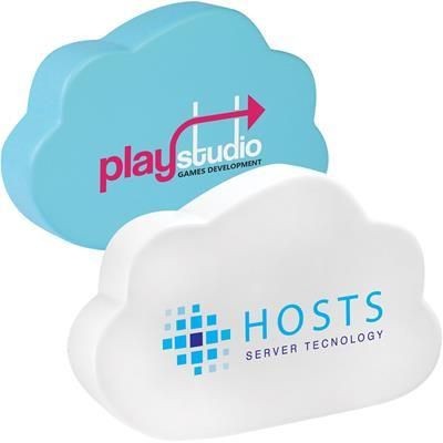 Branded Promotional STRESS CLOUD Keyring From Concept Incentives.