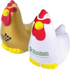 Branded Promotional STRESS CHICKEN Keyring From Concept Incentives.