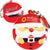 Branded Promotional STRESS FATHER CHRISTMAS SANTA KEYRING Keyring From Concept Incentives.