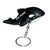 Branded Promotional STRESS KILLER WHALE KEYRING Keyring From Concept Incentives.