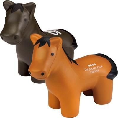 Branded Promotional STRESS HORSE Keyring From Concept Incentives.