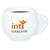 Branded Promotional STRESS CUP OF COFFEE Keyring From Concept Incentives.