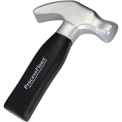 Branded Promotional STRESS HAMMER Keyring From Concept Incentives.