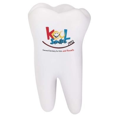 Branded Promotional STRESS TOOTH Keyring From Concept Incentives.