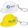 Branded Promotional STRESS HARD HAT KEYRING Keyring From Concept Incentives.