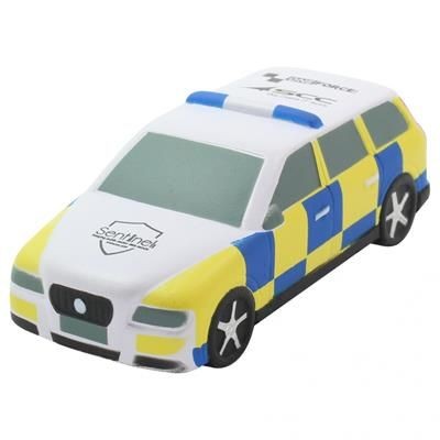 Branded Promotional STRESS POLICE CAR Keyring From Concept Incentives.