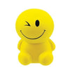 Branded Promotional STRESS WINKING CHARACTER Keyring From Concept Incentives.