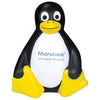 Branded Promotional STRESS PENGUIN SITTING Keyring From Concept Incentives.