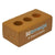 Branded Promotional STRESS BRICK with Holes Keyring From Concept Incentives.