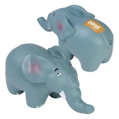 Branded Promotional STRESS ELEPHANT Keyring From Concept Incentives.