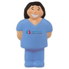 Branded Promotional STRESS NURSE-SURGEON FEMALE Keyring From Concept Incentives.