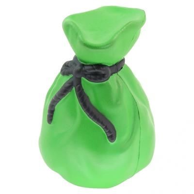 Branded Promotional STRESS MONEY BAG Keyring From Concept Incentives.