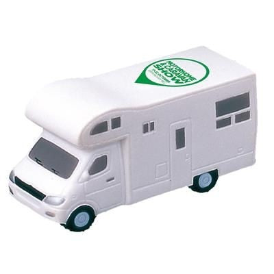 Branded Promotional STRESS CAMPER VAN Keyring From Concept Incentives.