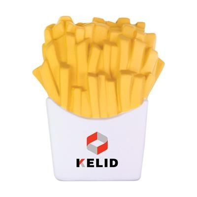 Branded Promotional STRESS FRIES Keyring From Concept Incentives.