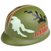 Branded Promotional STRESS MILITARY HELMET Keyring From Concept Incentives.