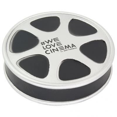 Branded Promotional STRESS FILM REEL Keyring From Concept Incentives.