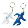 Branded Promotional STRESS RUNNER KEYRING Keyring From Concept Incentives.