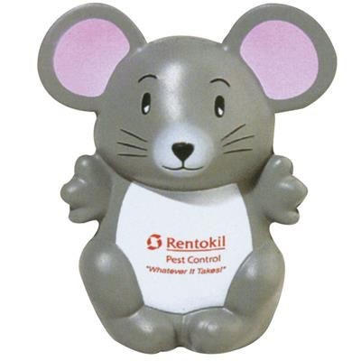 Branded Promotional STRESS MOUSE Keyring From Concept Incentives.