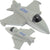 Branded Promotional STRESS FIGHTER JET Keyring From Concept Incentives.