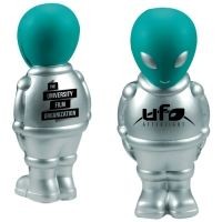 Branded Promotional STRESS ALIEN Keyring From Concept Incentives.