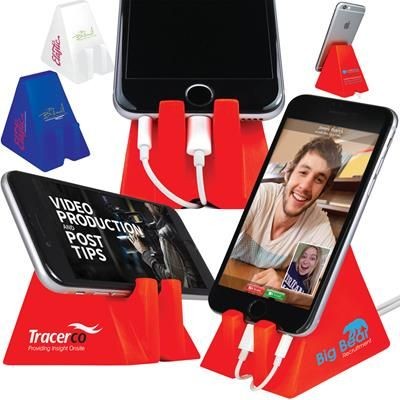 Branded Promotional STRESS MOBILE PHONE HOLDER STAND Mobile Phone Stand From Concept Incentives.