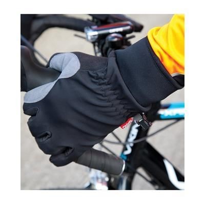 Branded Promotional SPIRO BIKEWEARLONG GLOVES Gloves From Concept Incentives.