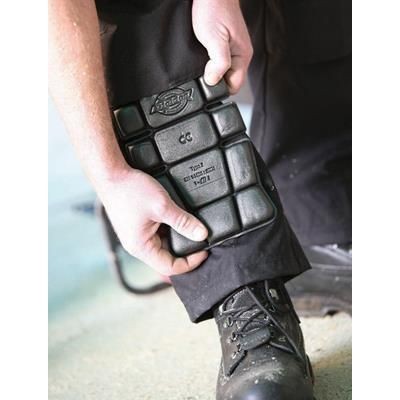 Branded Promotional DICKIES GRAFTERS KNEE PAD in Black Knee Pads From Concept Incentives.