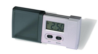 Branded Promotional SLIDING ALARM CLOCK Clock From Concept Incentives.