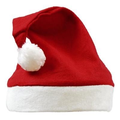 Branded Promotional CHRISTMAS FATHER CHRISTMAS SANTA HAT Hat From Concept Incentives.