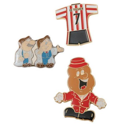 Branded Promotional IRON SOFT ENAMEL LAPEL BADGE Badge From Concept Incentives.