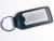 Branded Promotional LEATHER FOB KEYRING with Metal Tag Keyring From Concept Incentives.