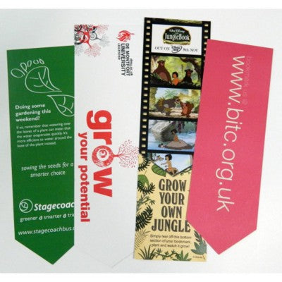 Branded Promotional SEEDS BOOKMARK Seeds From Concept Incentives.