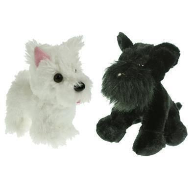 Branded Promotional 15CM PLAIN SCOTTIE DOG Soft Toy From Concept Incentives.