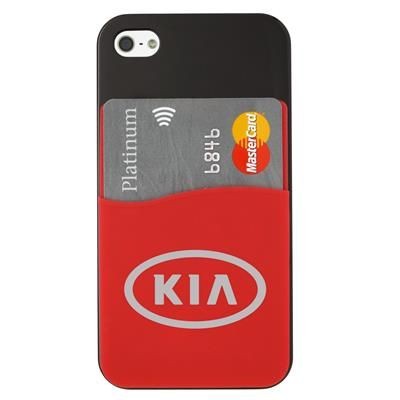 Branded Promotional SILICON CARD HOLDER Mobile Phone Case From Concept Incentives.