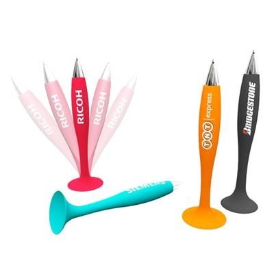 Branded Promotional SILICON SWING PEN Pen From Concept Incentives.