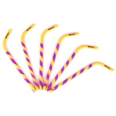 Branded Promotional ECO-FRIENDLY REUSABLE SILICONE STRAWS Drinking Straw From Concept Incentives.