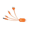 Branded Promotional EPOXY POWER-LINK SYNC & CHARGER MULTI-CABLE ADAPTOR Cable From Concept Incentives.